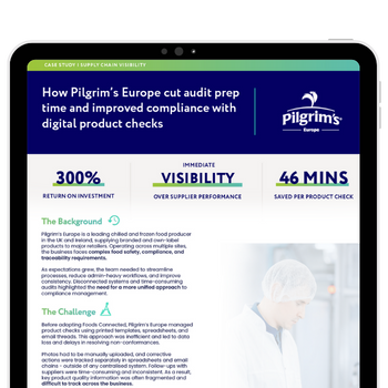 pilgrims europe case study tablet mock